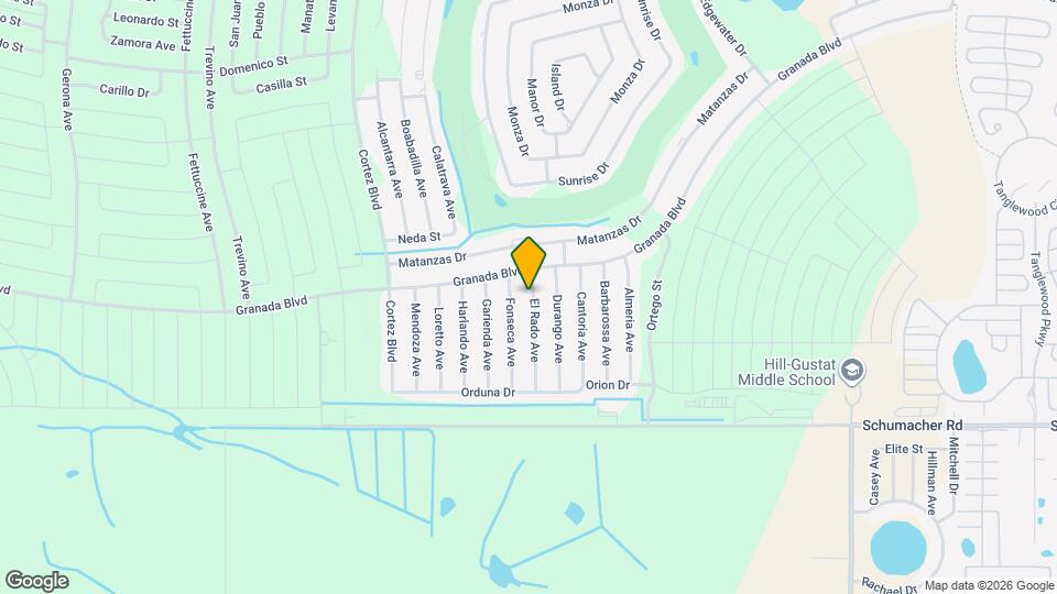 4101 El Rado Ave Map and Location Details