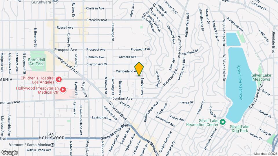 4013 Sunset Dr Map and Location Details