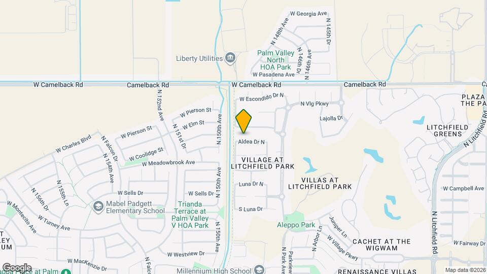 14892 Aldea Dr N Map and Location Details