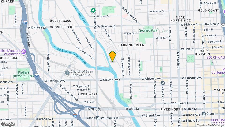 600 W Chicago Ave, Unit 1609 Mapa y Detalles de la Ubicación