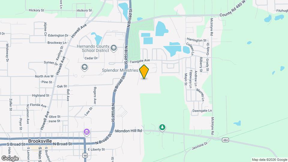 1033 Vervain Dr Map and Location Details