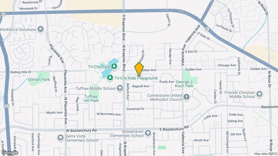 243 Blanquita Way Map and Location Details