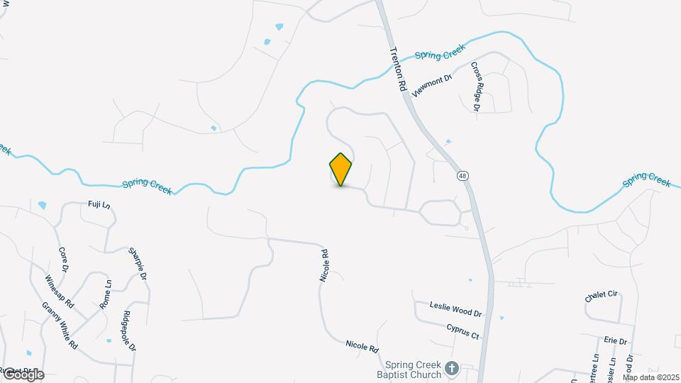 514 Winding Bluff Way Map and Location Details