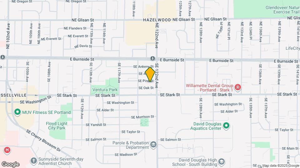 12096 SE Pine St Mapa y Detalles de la Ubicación