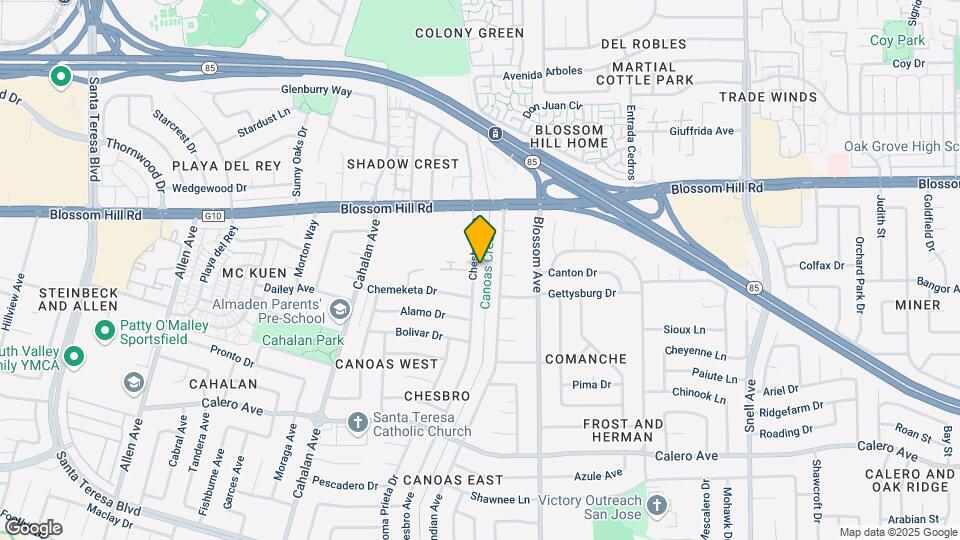 5696-5698 Chesbro Ave Map and Location Details