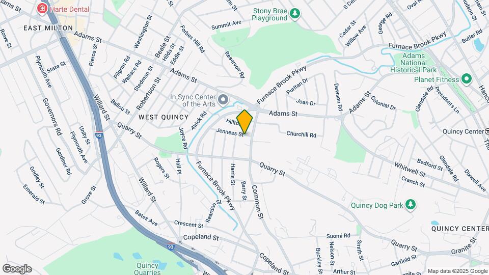 65 Jenness St, Unit 65 Map and Location Details