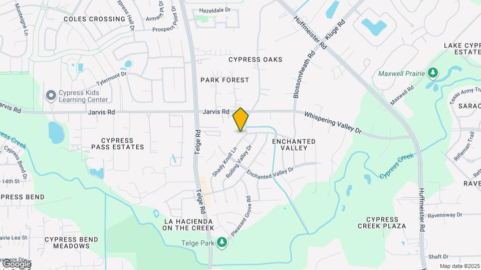 13015 Shady Knoll Ln Map and Location Details