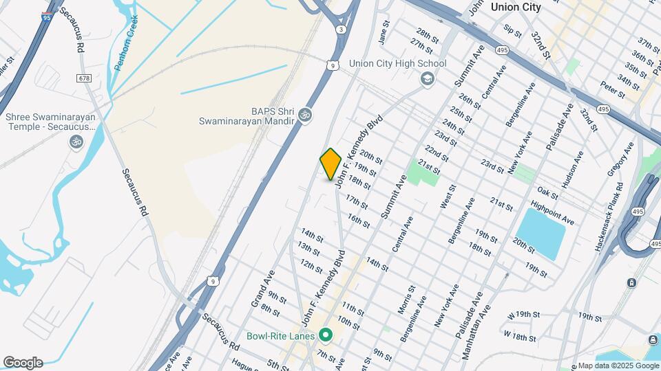 1691 John F. Kennedy Blvd, Unit 2 Map and Location Details