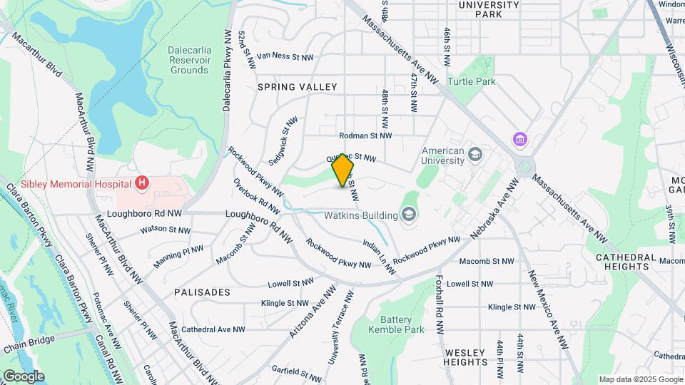 4910 Hillbrook Ln NW Map and Location Details