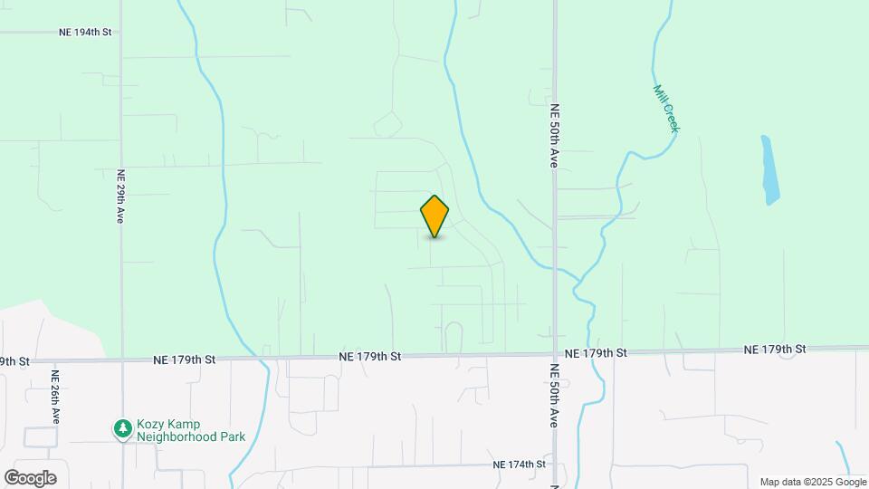 18403 NE 43rd Pl Map and Location Details