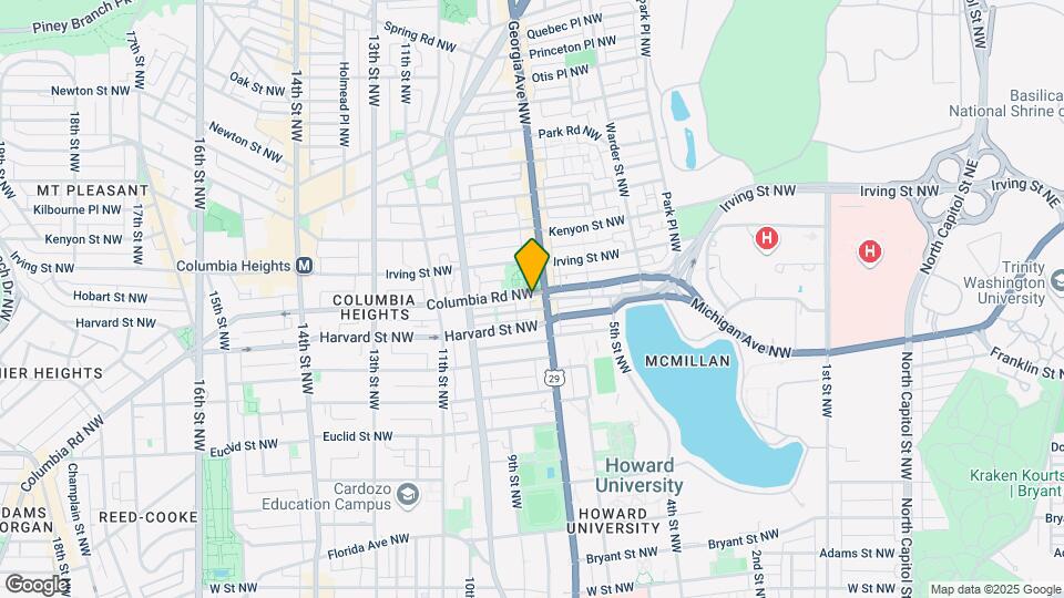 710 Columbia Rd NW Map and Location Details