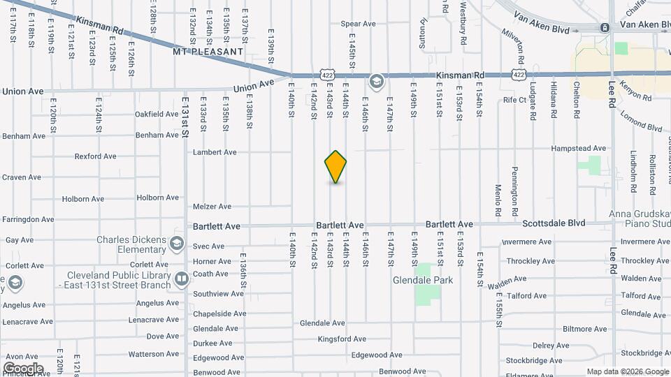 3685 E 143rd St Mapa y Detalles de la Ubicación