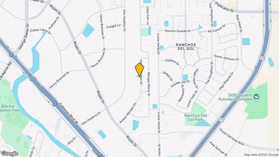 1281 Amber Morgan Dr Map and Location Details