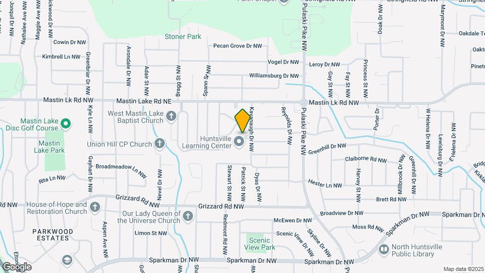 3309 Kavanaugh Cir NW Map and Location Details