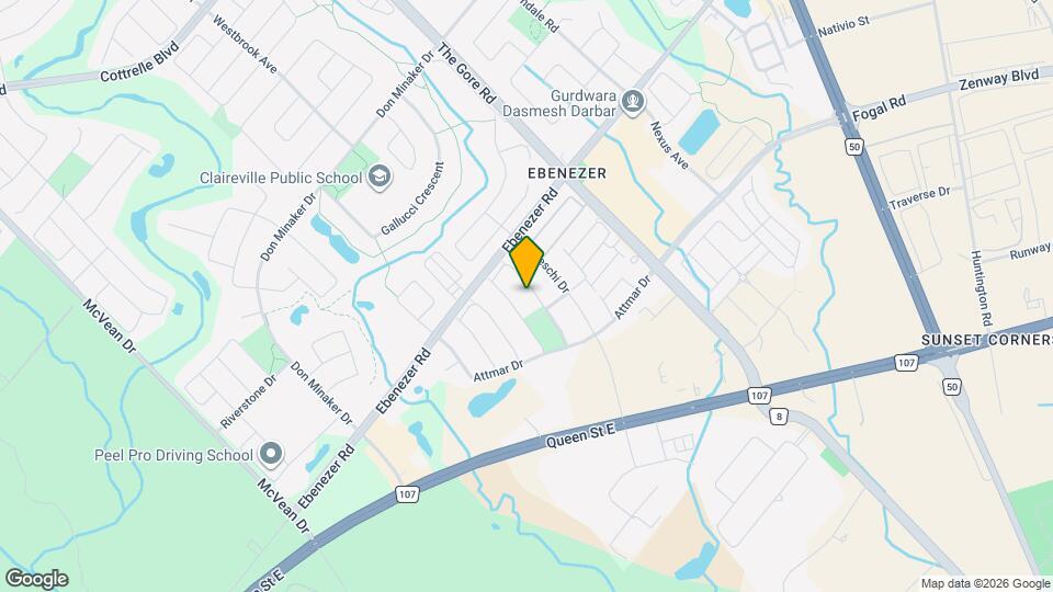 111 Crystalview Crescent Map and Location Details