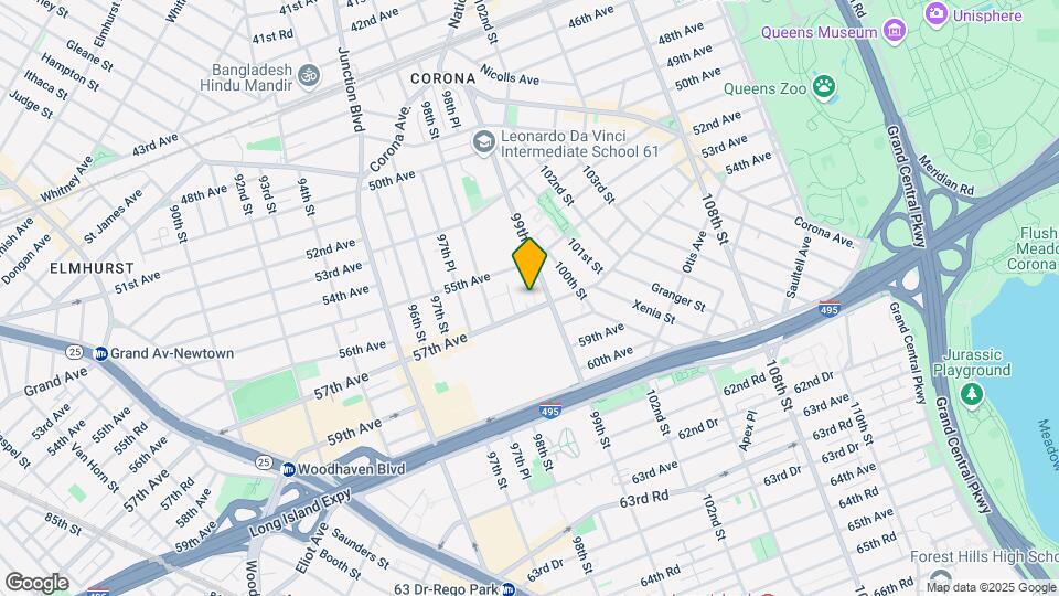 9845 57th Ave, Unit #2C Map and Location Details