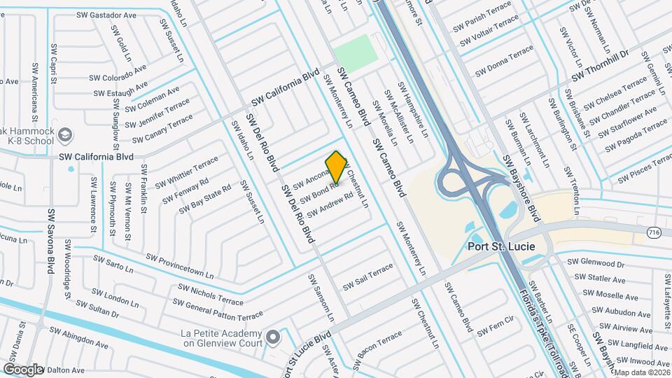 726 SW Bond Rd Map and Location Details