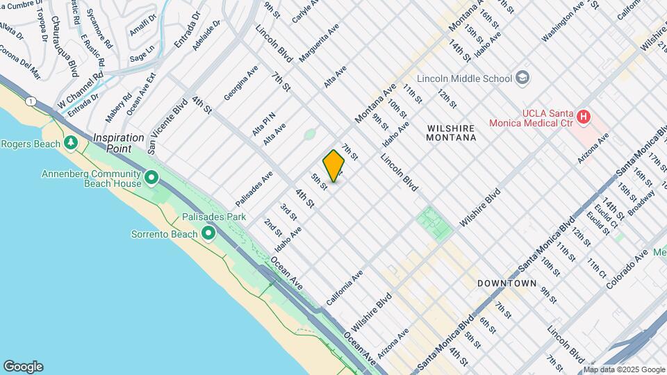 505 Idaho Ave Mapa y Detalles de la Ubicación
