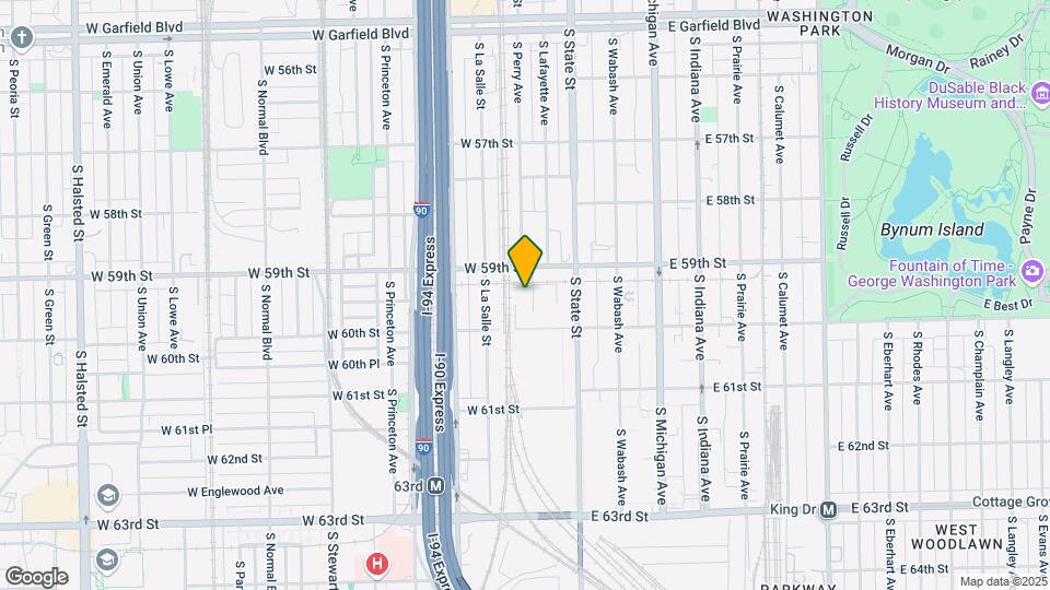 5928 S Lafayette Ave Map and Location Details