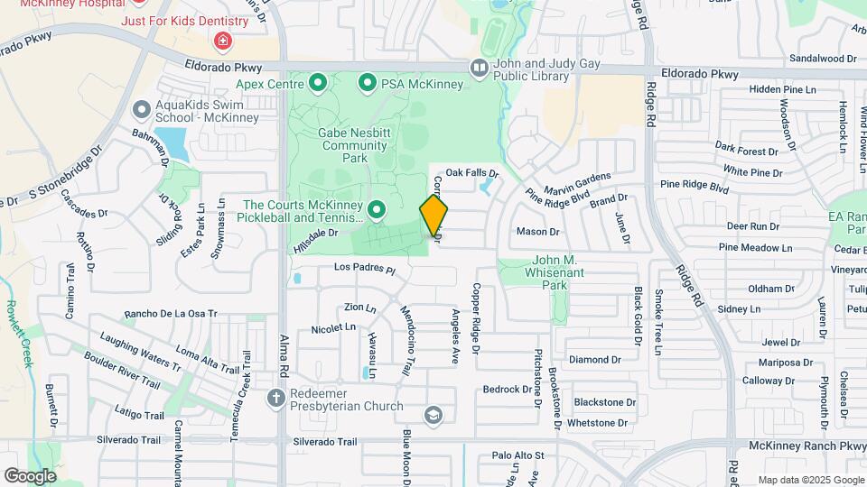 3612 Corral Creek Dr Map and Location Details