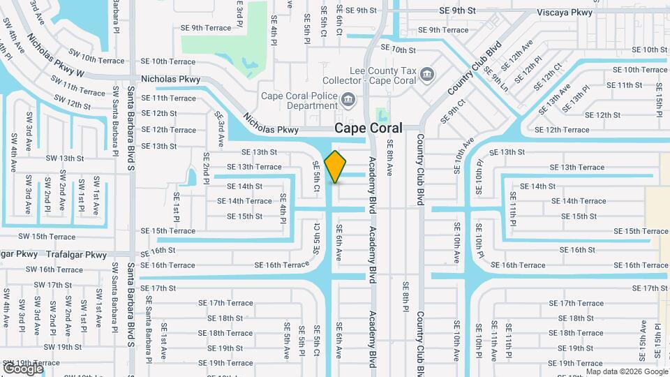 1414 SE 6th Ave Map and Location Details