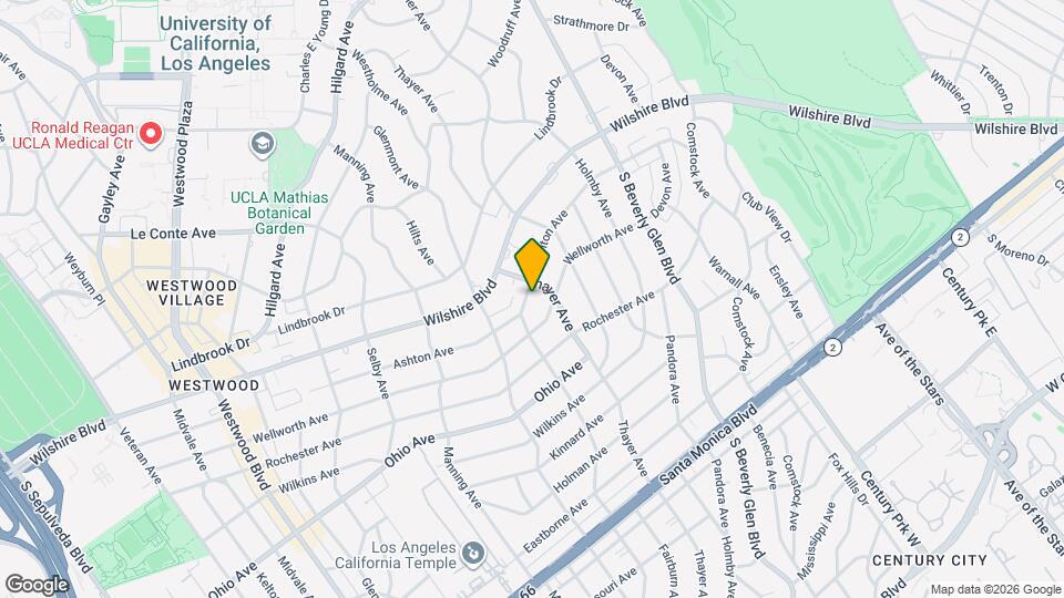 10564 Ashton Ave Map and Location Details