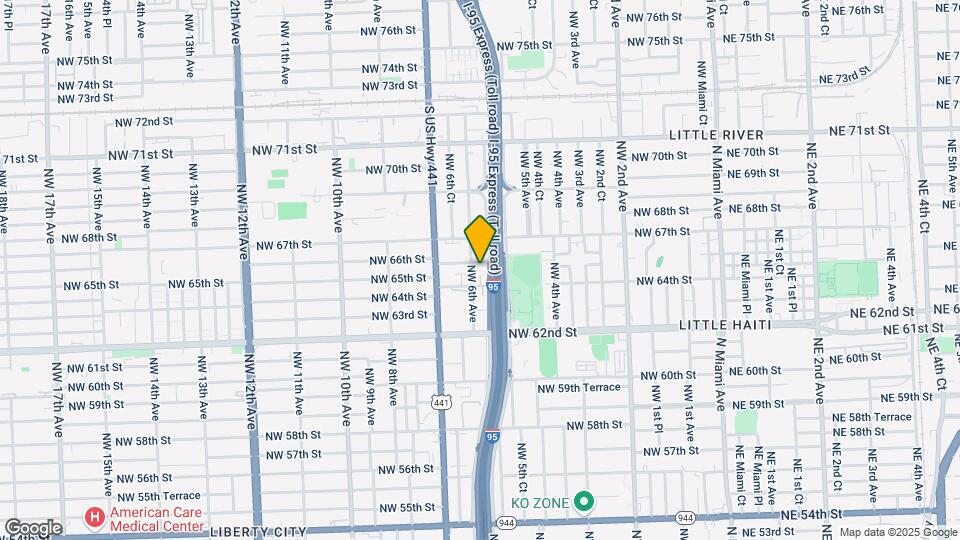 590 NW 65th St Map and Location Details