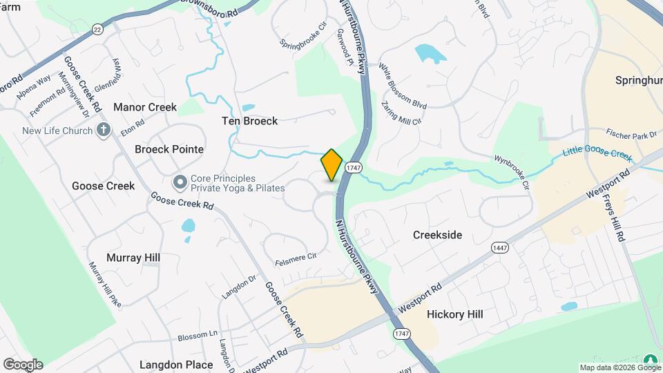 9511 Felsmere Cir Map and Location Details