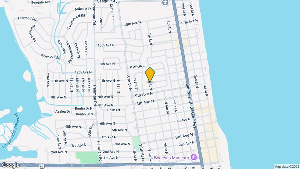 1093 7th St N Map and Location Details