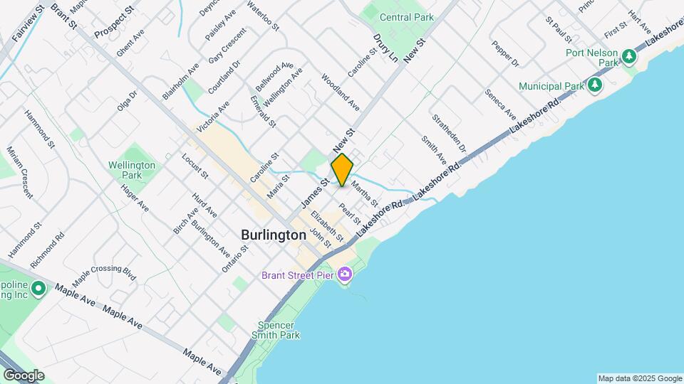 425 Pearl St Map and Location Details