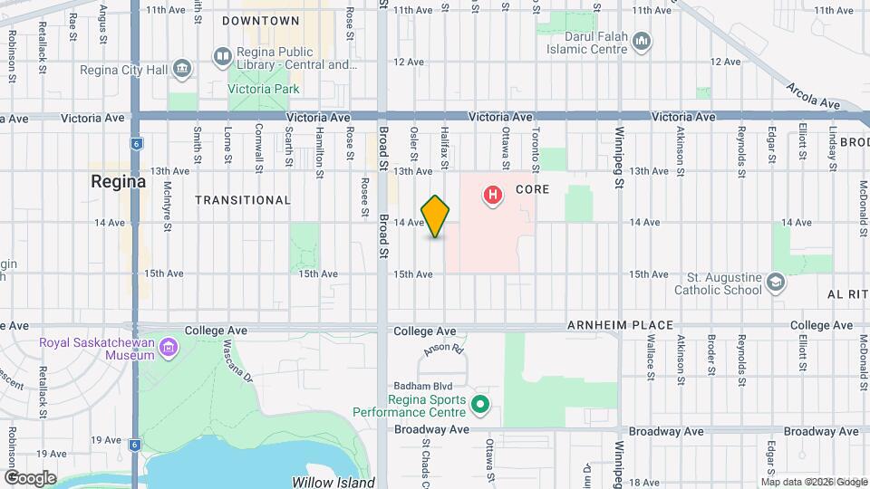 2232 Halifax St Map and Location Details