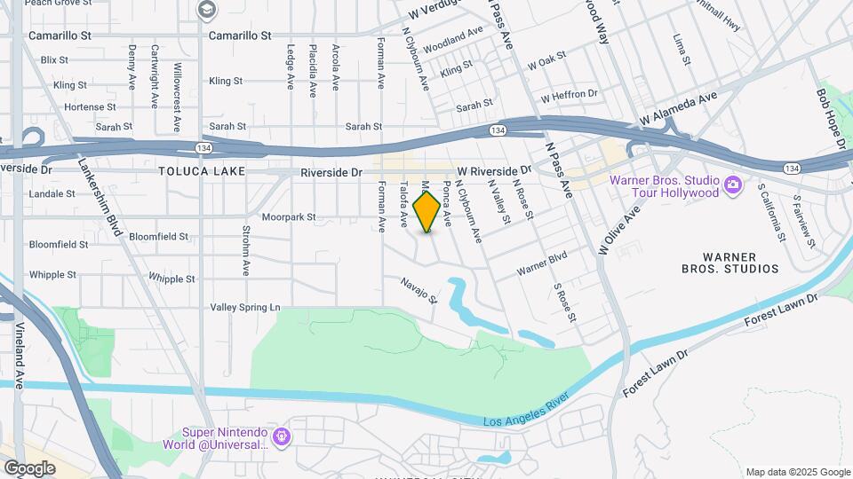 4339 Mariota Ave Map and Location Details