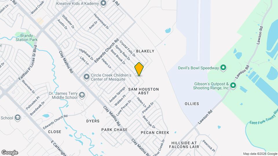 2824 Bent Brook Dr Map and Location Details