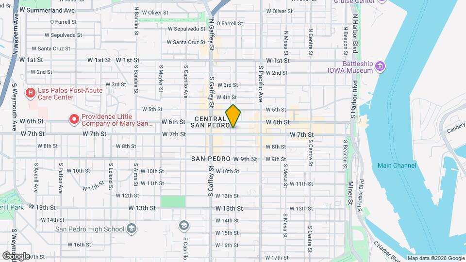 637 S Grand Ave Map and Location Details