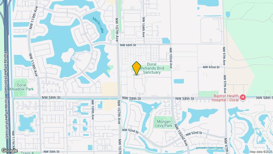 10461 NW 61st St Map and Location Details