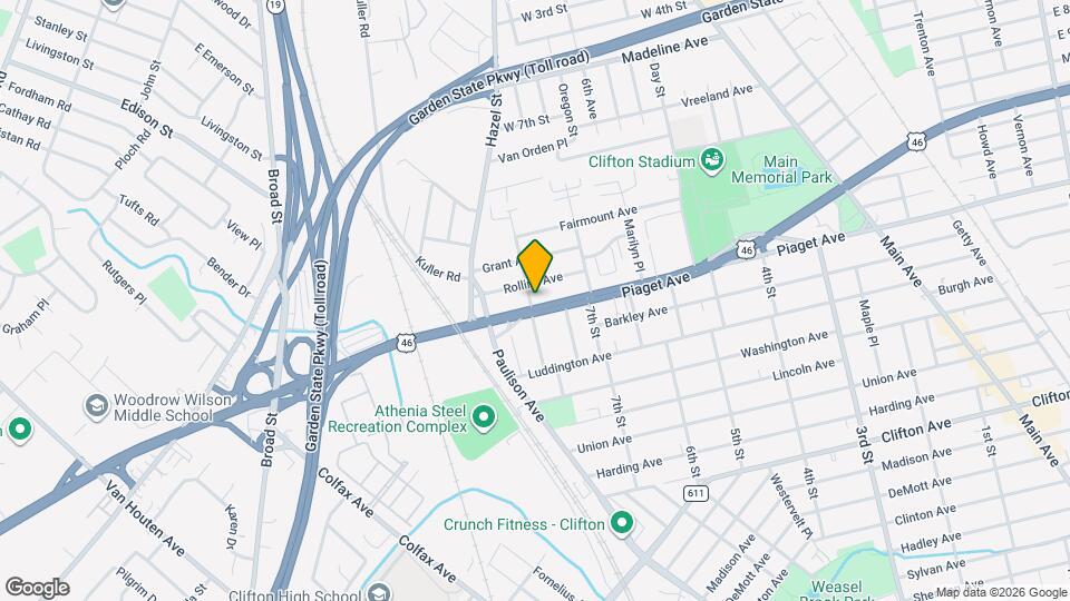 532 Piaget Ave, Unit 2 Map and Location Details