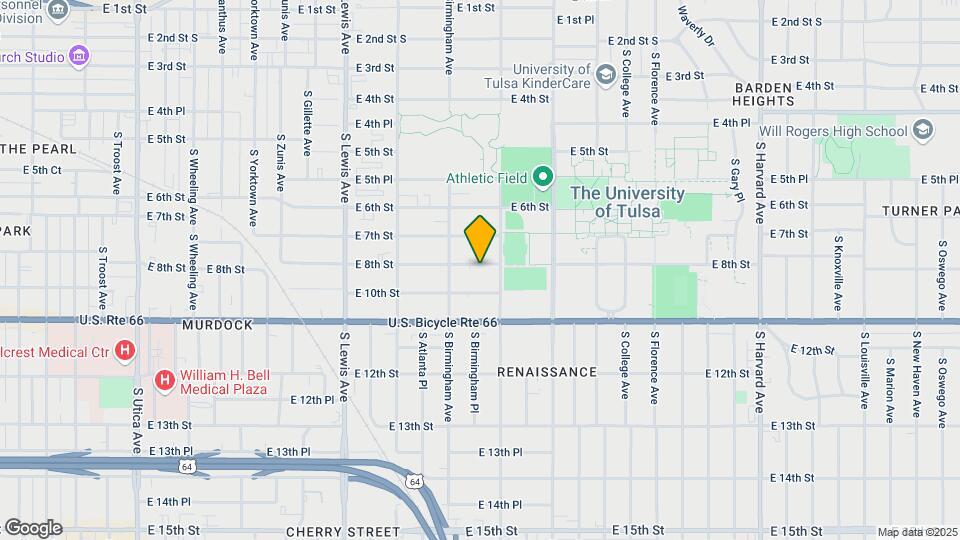 2628 E 8th St Mapa y Detalles de la Ubicación
