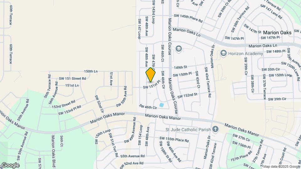 4755 SW 151st Pl Map and Location Details