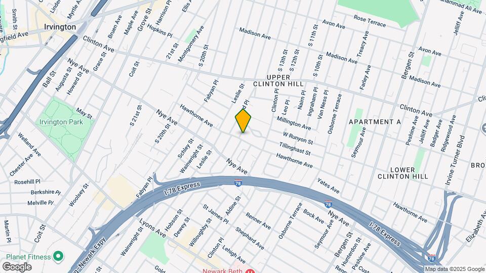 467 Hawthorne Ave Map and Location Details