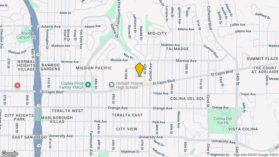 4661 Meade Ave Mapa y Detalles de la Ubicación