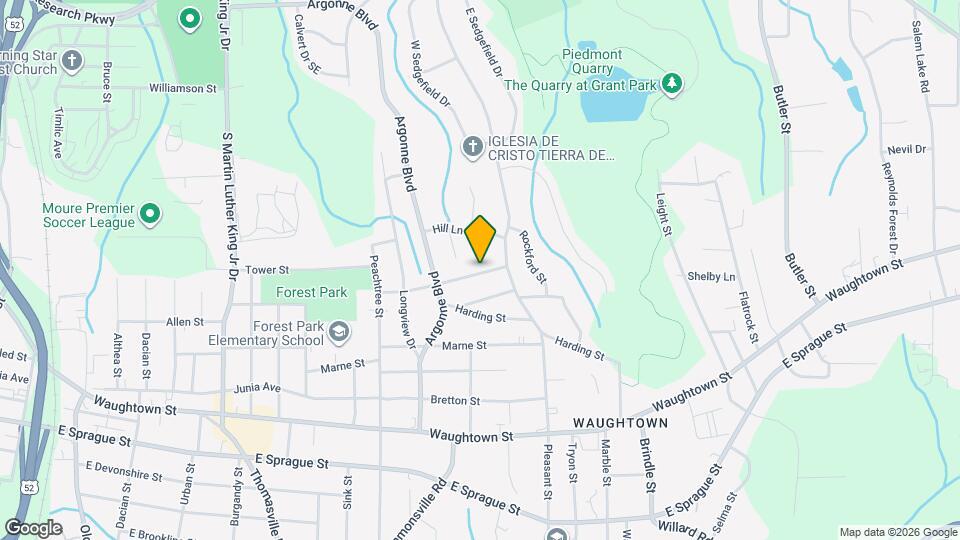 1407 Belleauwood St Map and Location Details