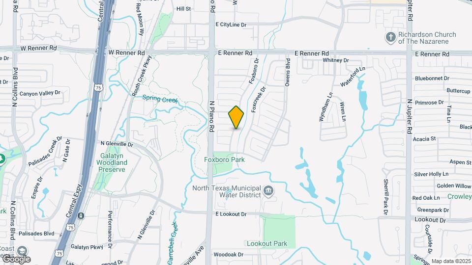 2702 Foxboro Dr Map and Location Details