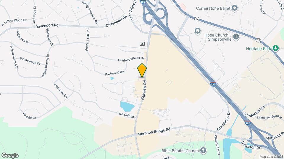 Arbors at Fairview Apartments and Nearby Simpsonville Apartments For