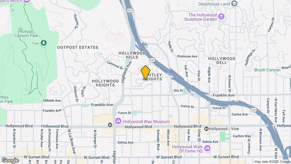 6630 Whitley Terrace Map and Location Details