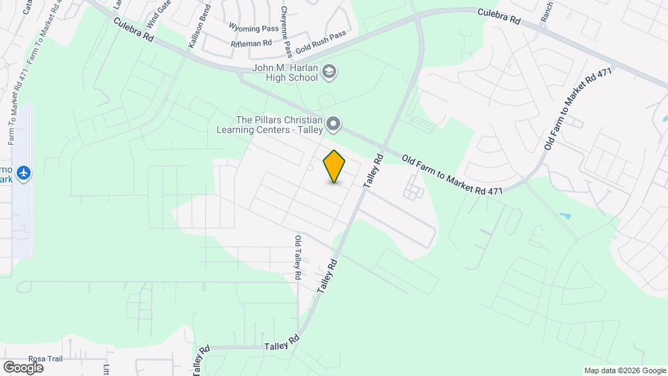 14324 Gila Crossing Map and Location Details