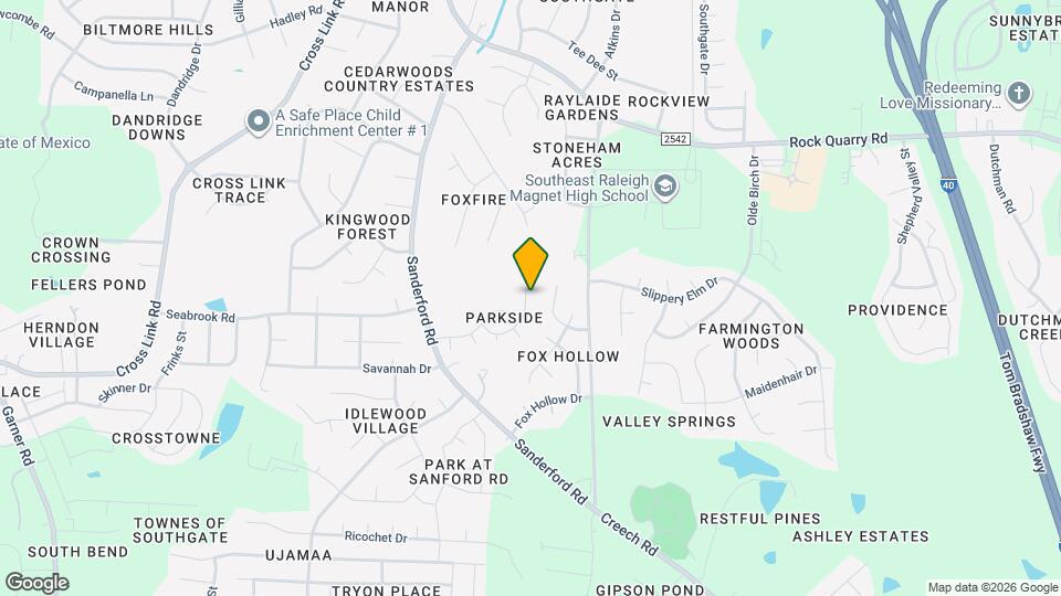 2717 Midway Park Ct Mapa y Detalles de la Ubicación