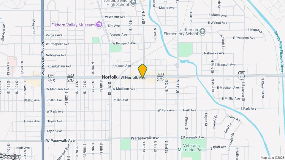 403 W Norfolk Ave Map and Location Details