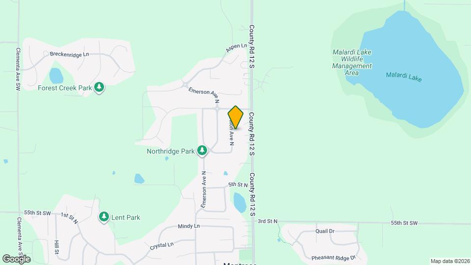 610 Dillon Ave N Map and Location Details