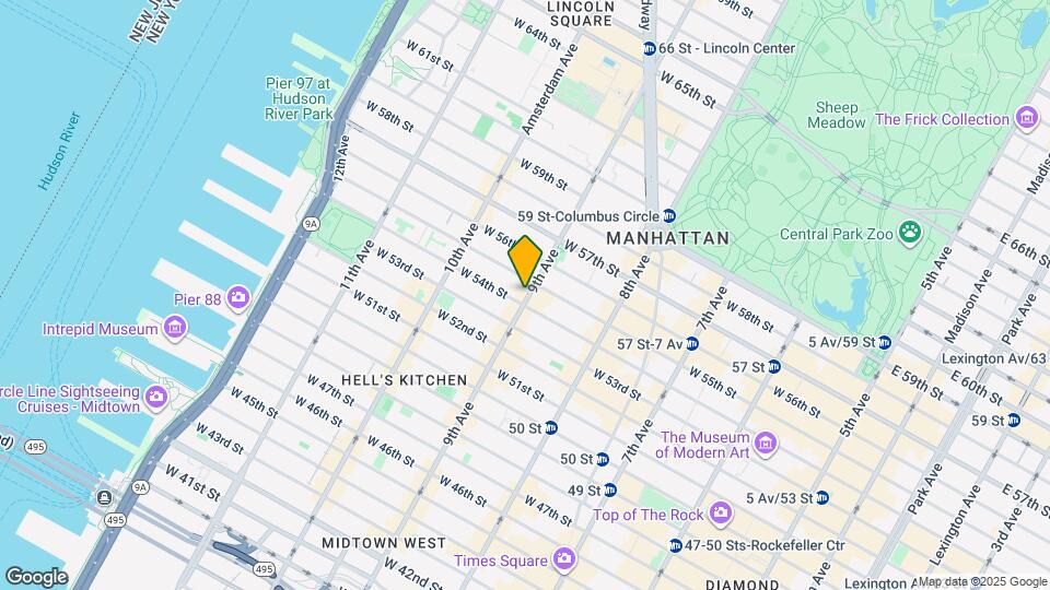 821 9th Ave Map and Location Details