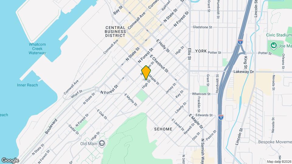 1019 High St Map and Location Details